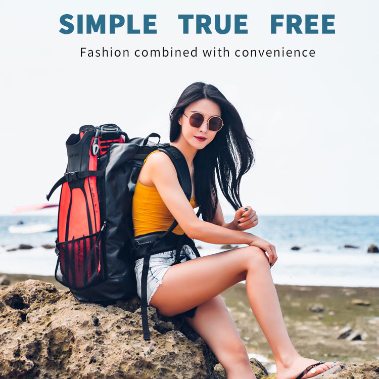Seaplay 70L mesh backpack for diving and beach