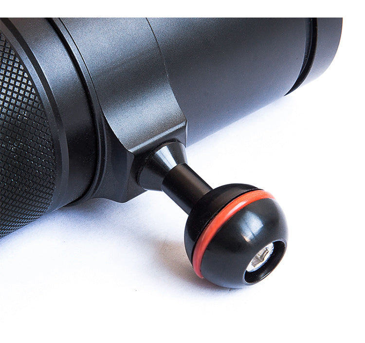 DiveVolk M6 Ball Head - Underwater Photography Mount M6 Tread Ball Head.