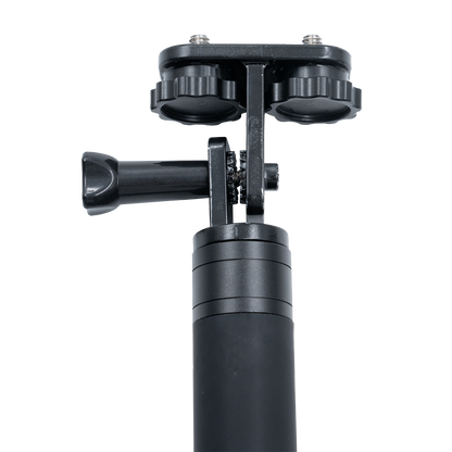 DiveVolk SeaTouch 4 Max dual lock selfie stick detail