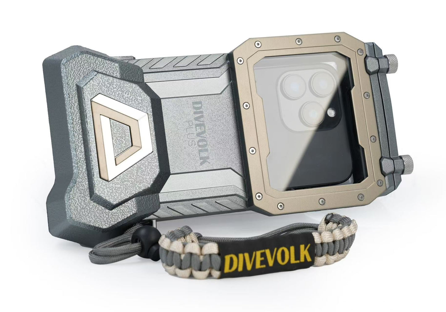 DiveVolk SeaTouch 4 Max Plus underwater phone case.