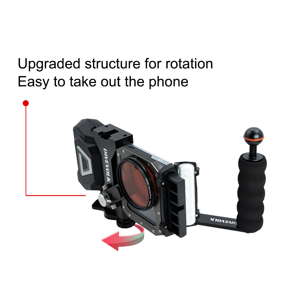 SeaTouch 4 single handle tray: Upgraded rotation structure.