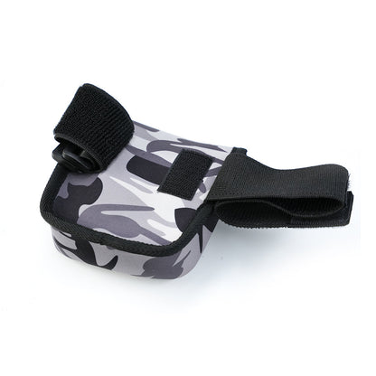 DiveVolk camo lens pocket. Underwater photography gear.