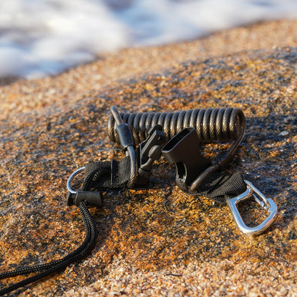 SeaTouch 4 Max housing coil lanyard, diving equipment safeguard.