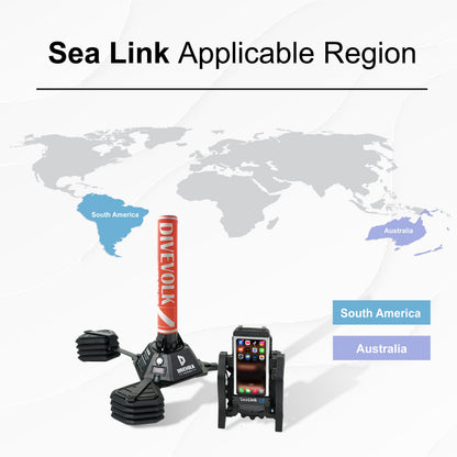 DIVEVOLK x Ocean Reef SeaLink Neptune Underwater Communication & Livestream Kit