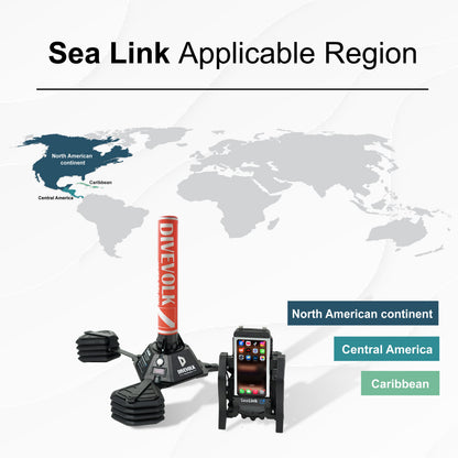 DIVEVOLK x Ocean Reef SeaLink Neptune Underwater Communication & Livestream Kit
