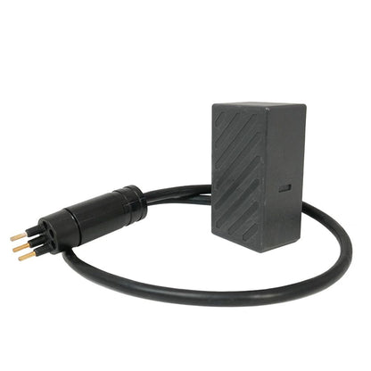Waterproof buckle mounting structure of DIVEVOLK underwater wireless microphone, easy attach on diving mask housing