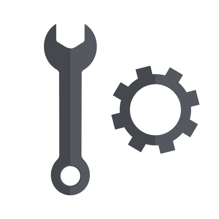 Wrench and Gear Icon