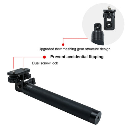SeaTouch 4 Max selfie stick with gear structure