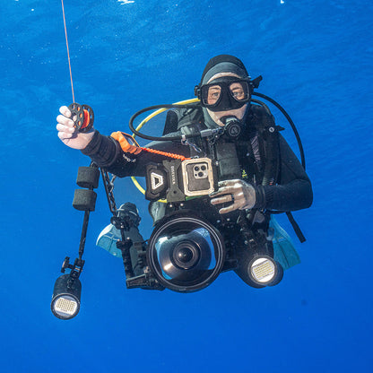 SeaTouch 4 Max Plus underwater photography setup